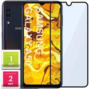 Szkło Hartowane Do Samsung Galaxy A50 / A50S / A30S Pełne Na Cały Ekran 5D - Szkła hartowane na telefon - miniaturka - grafika 1