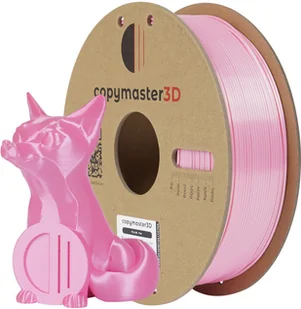 Copymaster3D PLA Silk filament for 3D printer, 1.75 mm, pink - Filamenty i akcesoria do drukarek 3D - miniaturka - grafika 1
