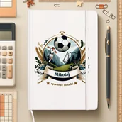 Notesy i bloczki - NOTATNIK z imieniem prezent dla sportowca - miniaturka - grafika 1