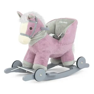 Milly Mally Konik na biegunach- jeździk POLLY fioletowy - Zabawki na biegunach - miniaturka - grafika 1