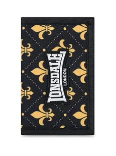 Lonsdale Unisex ROUGHLEE portfel, czarny/żółty, Black/Yellow, jeden rozmiar - Portfele - miniaturka - grafika 1
