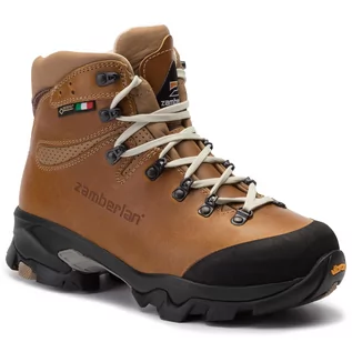 Buty trekkingowe damskie - Trekkingi Zamberlan - 1996 Vioz Lux Gtx Rr Wmn GORE-TEX Camel - grafika 1