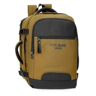 Torby na laptopy - Pepe Jeans Bromley Plecak kabinowy na laptopa 15,6 cala żółty 25 x 40 x 17 cm Poliester 17L by Joumma Bags, Żółty, Talla única, Plecak kabinowy na laptopa - miniaturka - grafika 1