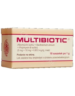 CHEMA MULTIBIOTIC 10 saszetek 4851103 - Apteczki i materiały opatrunkowe - miniaturka - grafika 1
