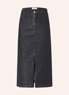 Comma Spódnica Jeansowa blau - Spódnice - miniaturka - grafika 1