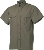Koszule męskie - Fox KOSZULA OUTDOOROWA, KRÓTKI RĘKAW, OLIWKOWA L - miniaturka - grafika 1