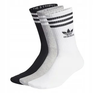 ADIDAS ORIGINALS SKARPETKI DO ŁYDKI IL5023 3 PARY - Skarpetki męskie - miniaturka - grafika 1