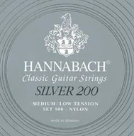Struny gitarowe  - Hannabach 652653 Klassikgitarrensaiten Serie 900 Medium / Low Tension Silver 200 - G3 652653 - miniaturka - grafika 1