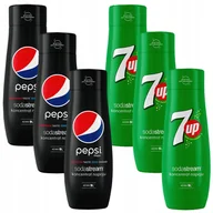 Syropy i koncentraty owocowe - Syropy saturatora Sodastream Pepsi Max x3 7UP x3 - miniaturka - grafika 1