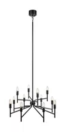 Lampy sufitowe - Markslojd lampa wisząca Regent 12L 12xE14 czarna 108107 - miniaturka - grafika 1