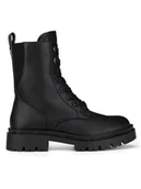 Botki damskie - MEXX Botki MI001712743W Czarny - miniaturka - grafika 1