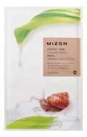 Maseczki do twarzy - Mizon Maseczki do twarzy Joyful Time Essence Mask SNAIL 23.0 g - miniaturka - grafika 1