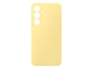 Etui i futerały do telefonów - SAMSUNG Silicon Case do Galaxy S24 FE Yellow EF-PS721CYEGWW - miniaturka - grafika 1