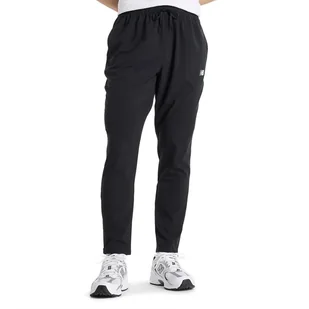 Spodnie męskie New Balance MP51904BK - czarne - Spodnie sportowe męskie - miniaturka - grafika 1