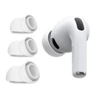 Etui i futerały do telefonów - TECH-PROTECT EAR TIPS 3-PACK APPLE AIRPODS PRO 3 WHITE - miniaturka - grafika 1