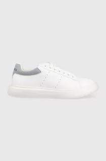 Sneakersy damskie - Trussardi sneakersy New Yrias kolor biały - grafika 1