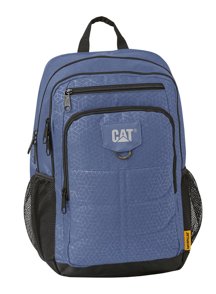 Plecak miejski codzienny Caterpillar Bennett embossed navy