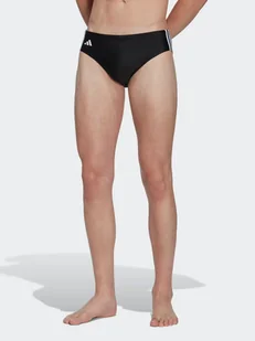 Kąpielówki slipy męskie Adidas 3 Stripes Trunk HT2063 5 Czarne (4066745149448) - Kąpielówki męskie - miniaturka - grafika 1