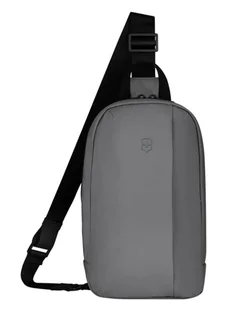 Plecak miejski Victorinox Travel Essentials Sling Bag - frost grey - Plecaki - miniaturka - grafika 1