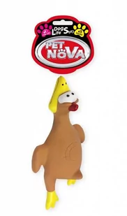 PET NOVA Pet Nova Kaczka gumowa Duck z dźwiękiem [rozmiar XL] 26cm PPTN054 - Zabawki dla psów - miniaturka - grafika 1