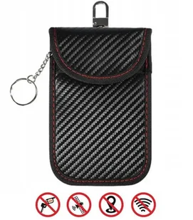 Etui antykradzieżowe na kluczyk samochodowy keyless z blokadą RFID i NFC - Akcesoria motoryzacyjne - miniaturka - grafika 1