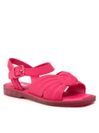 Sandały damskie - Melissa Sandały Plush Sandal Ad 33407 Różowy - miniaturka - grafika 1