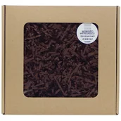 Akcesoria do pakowania - Wypełniacz Dekoracyjny Z Bibuły Czekoladowy 50g - miniaturka - grafika 1