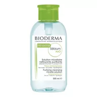 Płyny micelarne - Bioderma sebium h2o antybakteryjny płyn micelarny do oczyszczania twarzy z dozownikiem 500 ml - miniaturka - grafika 1