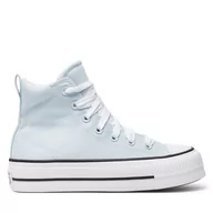 Trampki damskie - Trampki Converse Chuck Taylor All Star Padded Lift Platform A10452C Szary - miniaturka - grafika 1