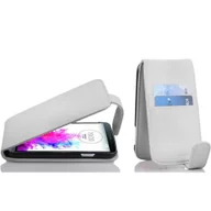 Etui i futerały do telefonów - Cadorabo pokrowiec ochronny na LG G3 w białym etui z klapką pokrowiec na telefon komórkowy imitacja skóry - miniaturka - grafika 1