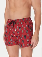 Kąpielówki męskie - YSABEL MORA Szorty kąpielowe 90286 Czerwony Regular Fit - miniaturka - grafika 1