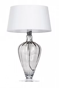 4concepts Lampa stołowa BRISTOL TRANSPARENT BLACK L046311501 - Lampy stojące - miniaturka - grafika 1