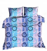 Pościel - pościel bawełna lux 160x200 + 2 poszewka B 363-1 krajan niebieski - miniaturka - grafika 1