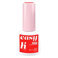 Lakiery hybrydowe - Hi Hybrid Lakier hybrydowy Easy 3w1, 612 Red Rocket Loop - miniaturka - grafika 1