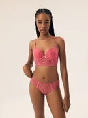 Biustonosze - Biustonosz push-up Bloomy Esotiq ostry róż 65D - miniaturka - grafika 1