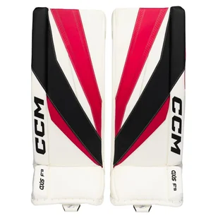 Parkany bramkarskie CCM Axis F9 Black/Red/White Intermediate 30 + 1 cal - Hokej - miniaturka - grafika 1
