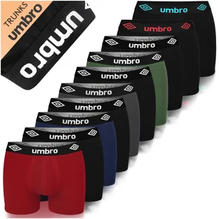 Zestaw UMBRO Bokserki Męskie 10 sztuk Bawełniane BM564 Rozmiar L - Majtki męskie - miniaturka - grafika 1
