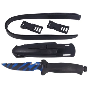 Nóż nurkowy MAC Coltellerie PP / TPE, Camu PTFE (MC AQT12-4.N) - Noże - miniaturka - grafika 3