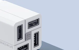 Ładowarka sieciowa Remax, RP-U43, 4x USB, 3.4A  (czarna) - Ładowarki do telefonów - miniaturka - grafika 4