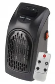 Ogrzewanie przenośne - Grzejnik Ścienny Mini Termowentylator 400W + Pilot - miniaturka - grafika 1