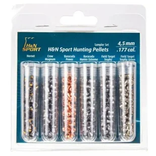 Śrut H&N 4,50mm Diabolo Tester Hunting 215szt - Amunicja do wiatrówek - miniaturka - grafika 1