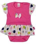 Body dla niemowląt - BODY SUKIENKA KRÓTKI RĘKAW BODOSUKIENKA Niemowlęce body bawełniane Rozm 86 - miniaturka - grafika 1