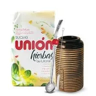 Yerba Mate - Zestaw Startowy do Yerba Mate Union Hierbas Litoral + Matero DRIVE Bombilla - miniaturka - grafika 1