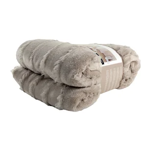 Koc dekoracyjny 150 x 200 cm Smukee Home, szary - Koce - miniaturka - grafika 1