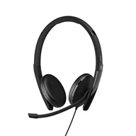 Słuchawki - EPOS ADAPT 165T USB-C II Zestaw słuchawkowy Przewodowa Opaska na głowę Biuro/centrum telefoniczne USB Type-C Czarny - miniaturka - grafika 1