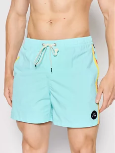 Quiksilver Szorty kąpielowe Ocean Beach Please 16" EQYJV03851 Niebieski Regular Fit - Kąpielówki męskie - miniaturka - grafika 1