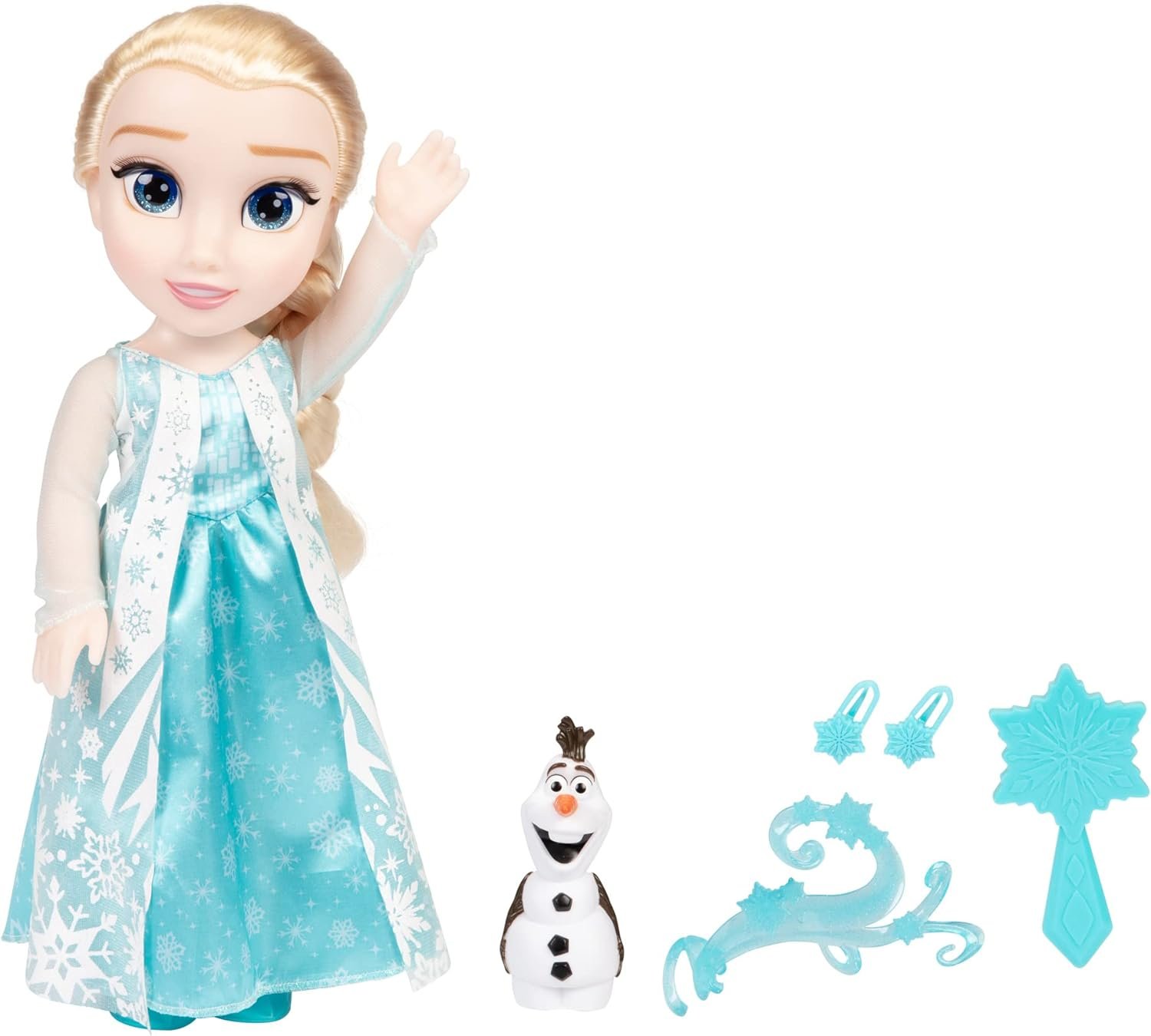 Lalka Elsa Kraina Lodu Śpiewa Let It Go 35 CM Z Olafem I Akcesoriami 3+