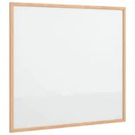 Tablice interaktywne - vidaXL Tablica magnetyczna z ramą z litego drewna sosnowego 60x55 cm - miniaturka - grafika 1
