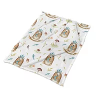 Koce - Koc FABRICSY, biały, 100x135 cm - miniaturka - grafika 1