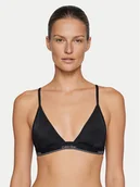 Stroje kąpielowe - Calvin Klein Swimwear Góra od bikini LV00Q61208 Czarny - miniaturka - grafika 1